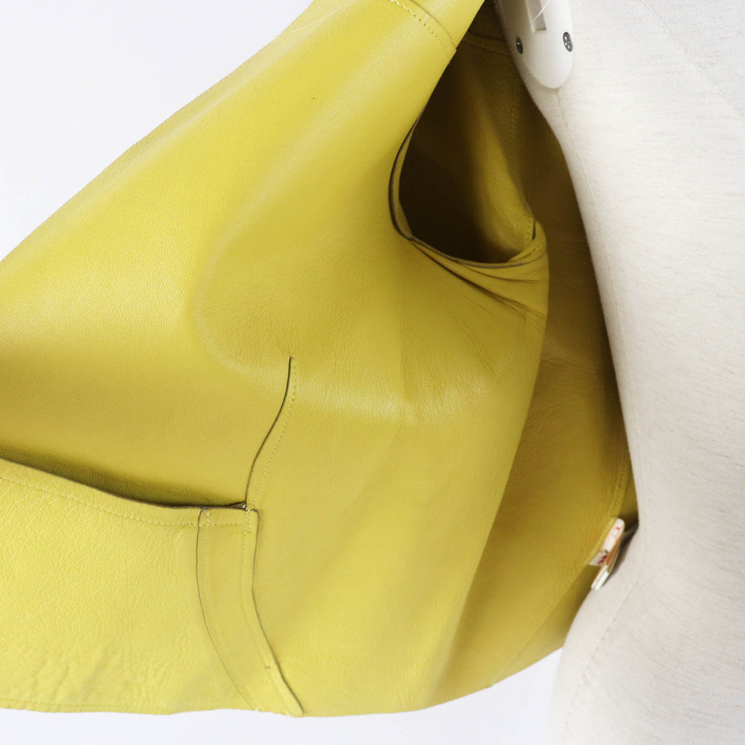 MARNI No color jacket IMXD22RYOLA175 Main: Sheep leather Beige yellow Women 38 Used Authentic