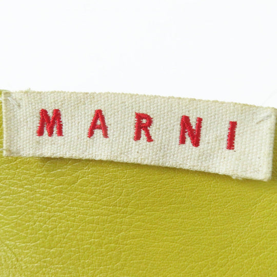 MARNI No color jacket IMXD22RYOLA175 Main: Sheep leather Beige yellow Women 38 Used Authentic