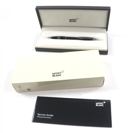 MONTBLANC Ballpoint pen Precious resin Black gun metallic Starwalker mens Used Authentic