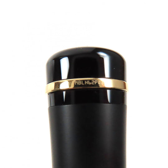 MONTBLANC Ballpoint pen Resin, Gold Plated Matt black BONHEUR Bonheur Nuit mens Used Authentic
