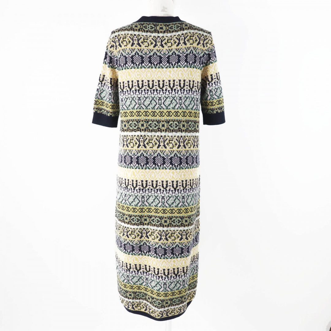 CHANEL one piece P53520 Main: 100% cashmere Multi Women 38 Used Authentic