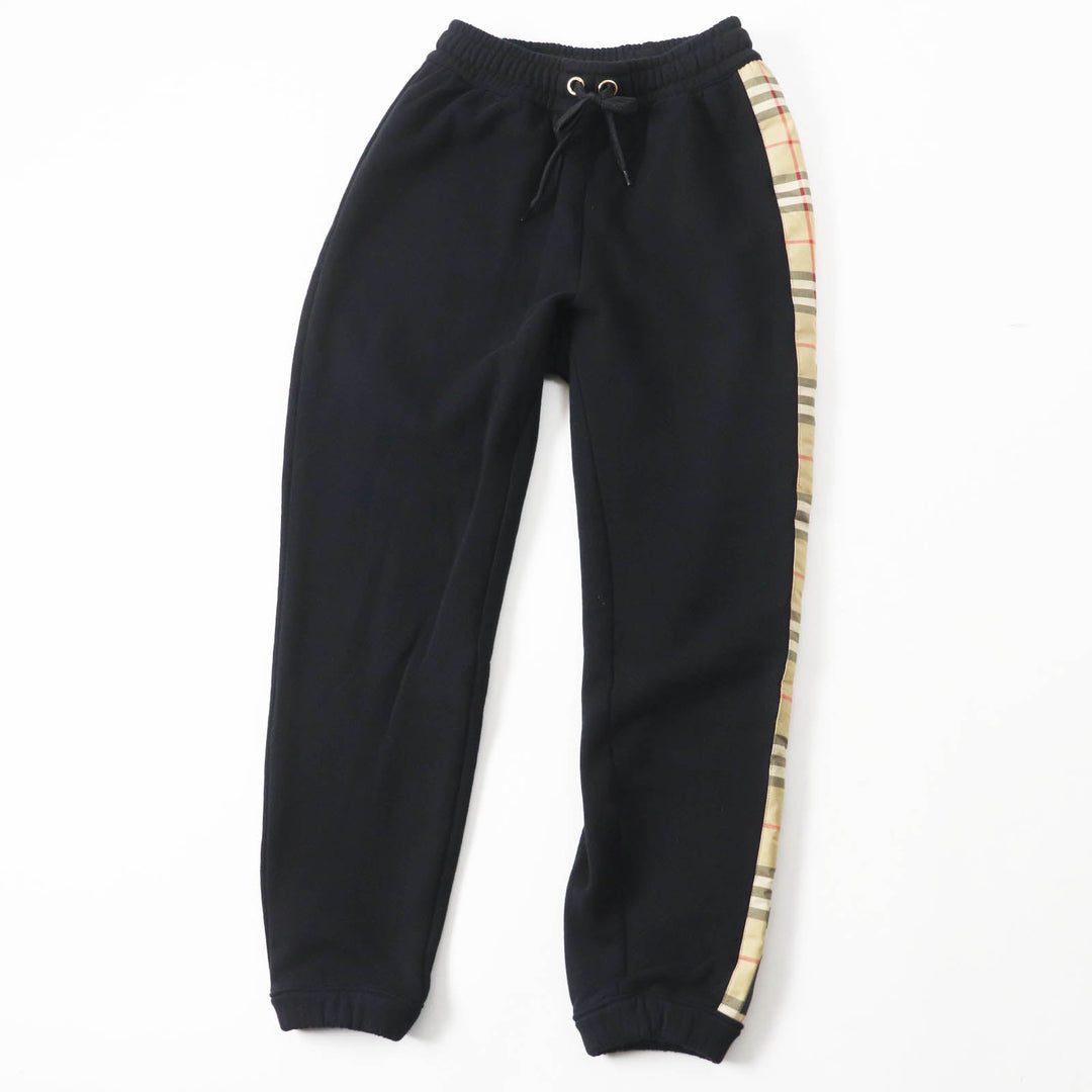 BURBERRY Pants 802451 Main: 100% cotton, some parts: 95% cotton, some parts: 5% elastane Black Beige type Women XXS Used Authentic