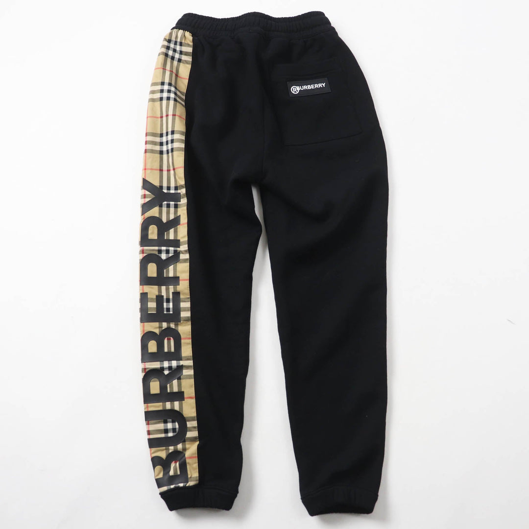 BURBERRY Pants 802451 Main: 100% cotton, some parts: 95% cotton, some parts: 5% elastane Black Beige type Women XXS Used Authentic