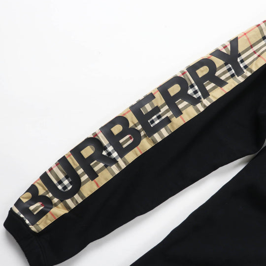 BURBERRY Pants 802451 Main: 100% cotton, some parts: 95% cotton, some parts: 5% elastane Black Beige type Women XXS Used Authentic