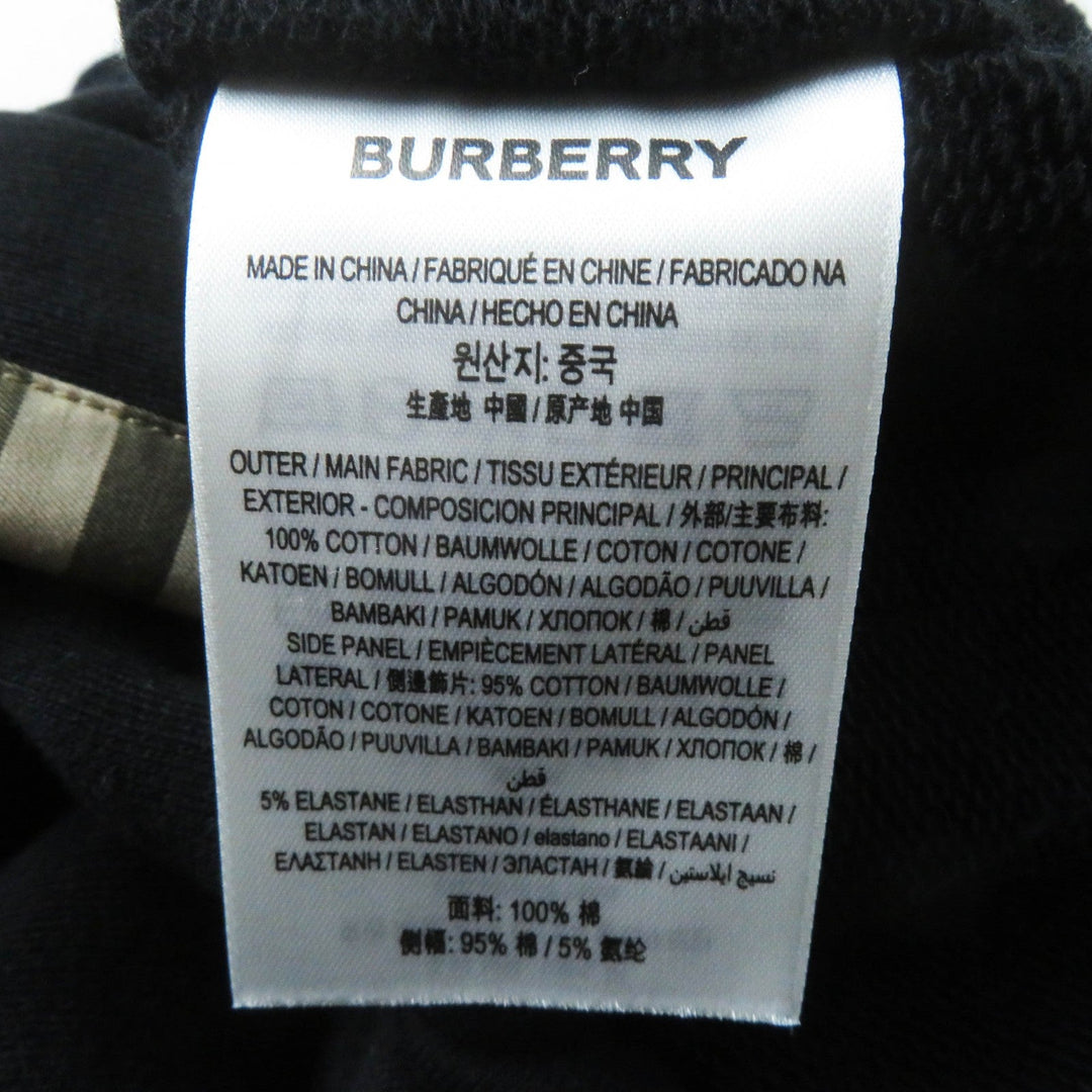 BURBERRY Pants 802451 Main: 100% cotton, some parts: 95% cotton, some parts: 5% elastane Black Beige type Women XXS Used Authentic