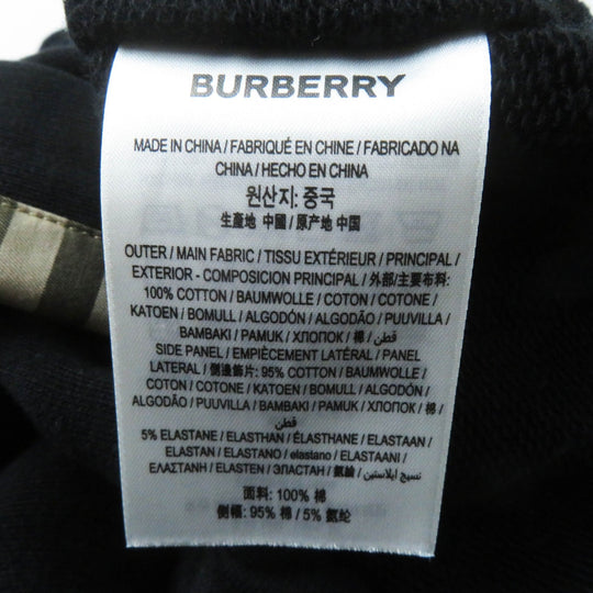 BURBERRY Pants 802451 Main: 100% cotton, some parts: 95% cotton, some parts: 5% elastane Black Beige type Women XXS Used Authentic