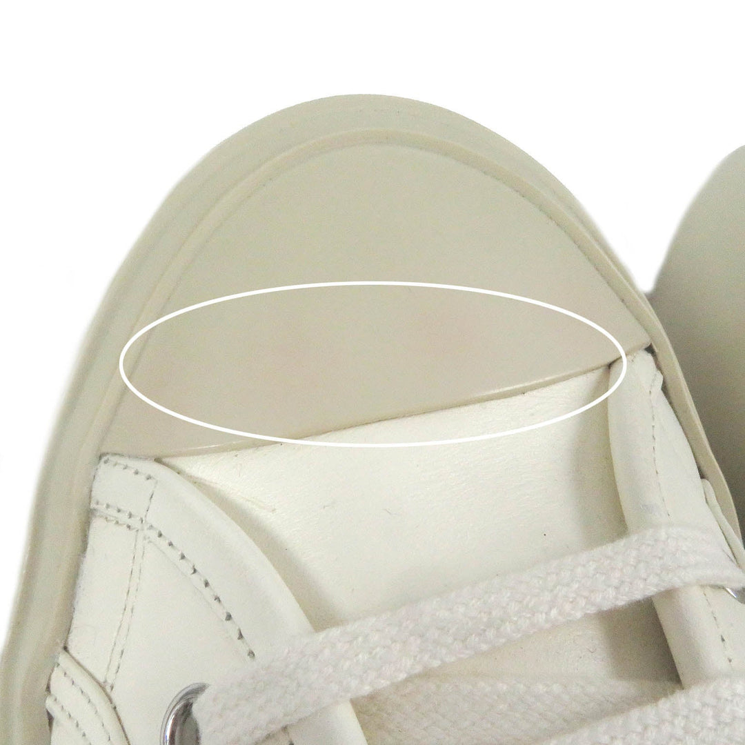 MARNI Low cut sneakers SNZU002002 Main: Leather Ivory PABLO mens 42 Used Authentic