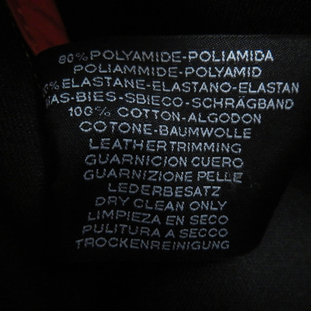 HERMES Pouch Main: Polyamide, Main: Elastane, Lining: Cotton, Part: Leather Orange Neoban Thalassa PM Women Used Authentic