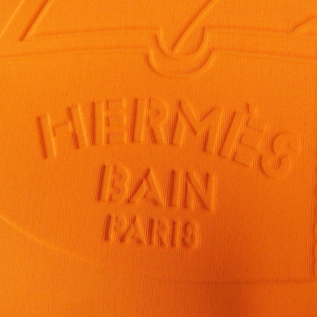 HERMES Pouch Main: Polyamide, Main: Elastane, Lining: Cotton, Part: Leather Orange Neoban Thalassa PM Women Used Authentic