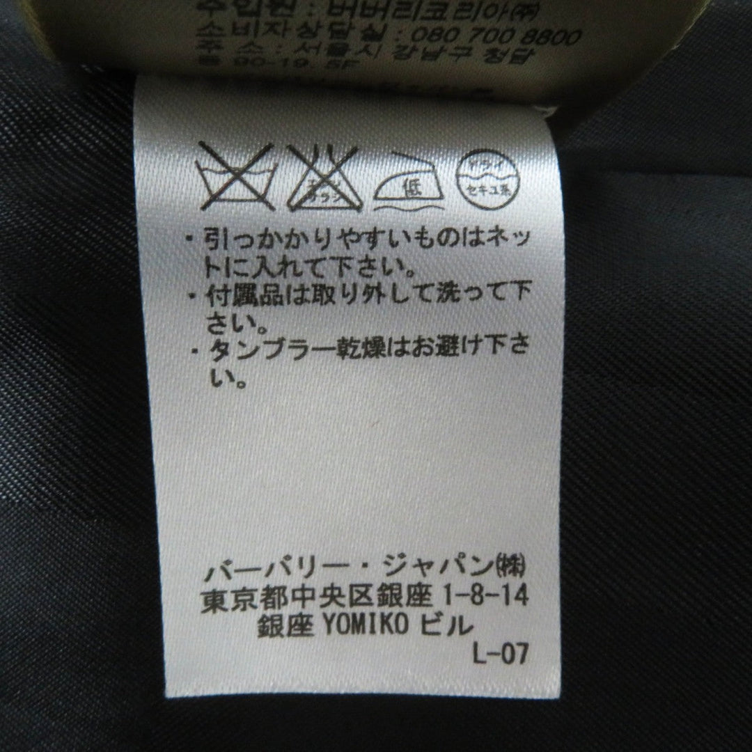 BURBERRY coat Outer: 80% wool, Outer: 20% cashmere, Lining: 50% acetate, Lining: 50% viscose (rayon), Part: 100% viscose (rayon) Red Women 40 Used Authentic