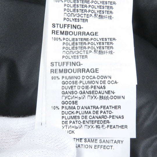 DOLCE&GABBANA Vest G9XP2T Outer: 90% wool, Outer: 10% nylon, Lining: 100% polyester, Filling: 90% down, Filling: 10% feather gray mens 46 Used Authentic