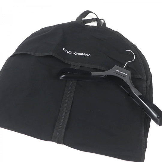 DOLCE&GABBANA Vest G9XP2T Outer: 90% wool, Outer: 10% nylon, Lining: 100% polyester, Filling: 90% down, Filling: 10% feather gray mens 46 Used Authentic