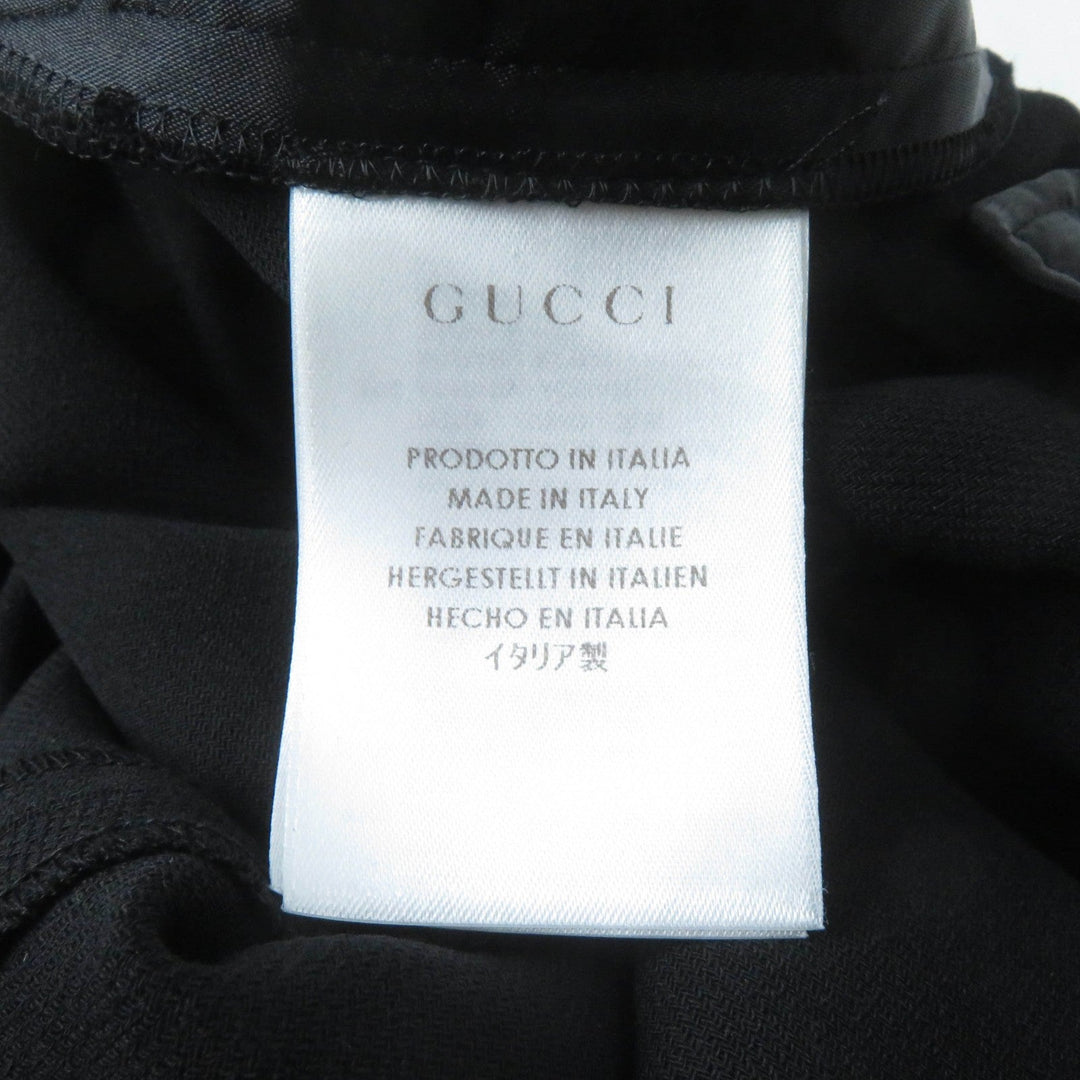 GUCCI Pants 292855 Outer: 97% wool, Outer: 3% polyurethane, Lining: 75% acetate, Lining: 25% polyester black Women 38 Used Authentic