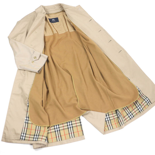 BURBERRY LONDON Stainless collar coat Liner: 95% wool, Liner: 5% camel beige mens 40 Used Authentic