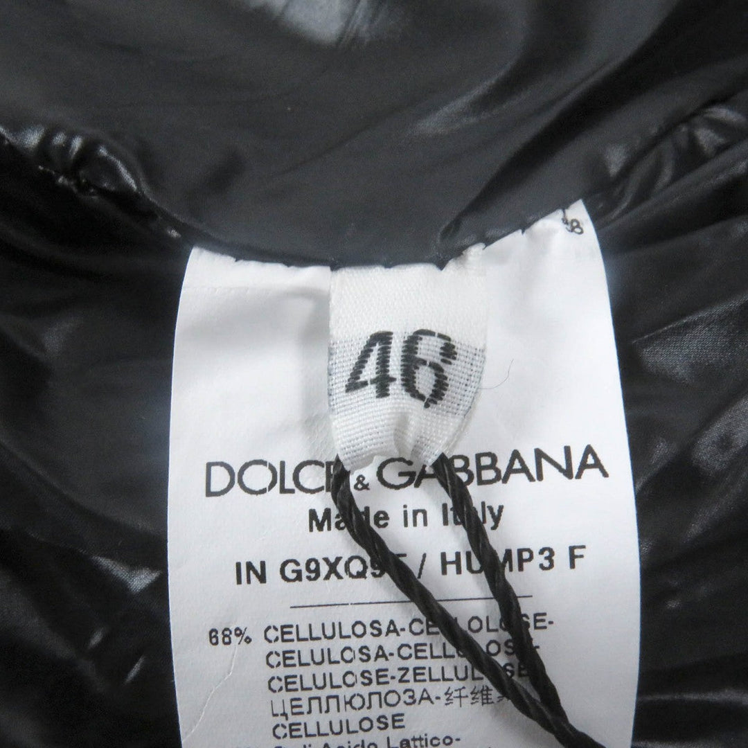 DOLCE&GABBANA Bomber jacket G9XQ9T cellulose black 46