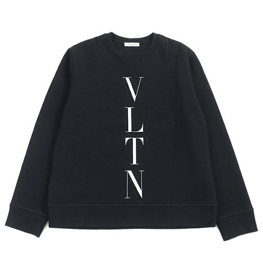 VALENTINO sweat PV0MF09N3TV  Outer material: 93% cotton, 7% nylon, Outer material: 97% cotton, 3% polyurethane Black White mens S Used Authentic