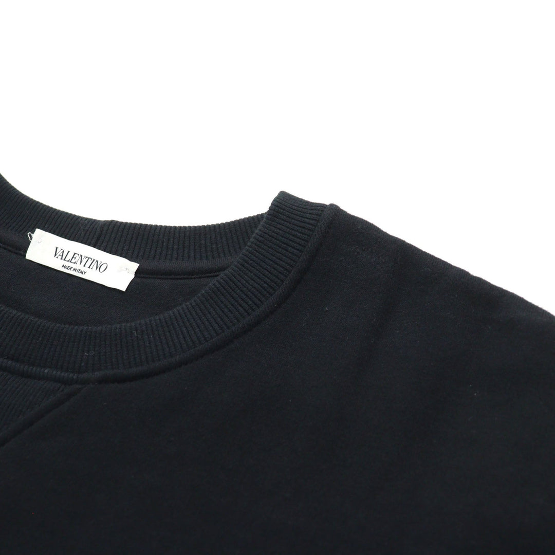 VALENTINO sweat PV0MF09N3TV  Outer material: 93% cotton, 7% nylon, Outer material: 97% cotton, 3% polyurethane Black White mens S Used Authentic
