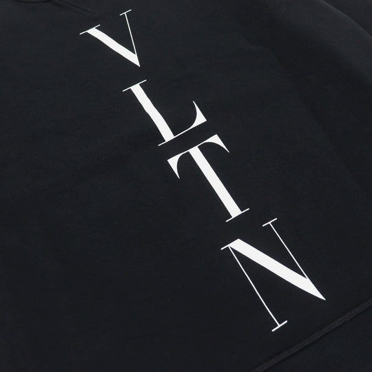 VALENTINO sweat PV0MF09N3TV  Outer material: 93% cotton, 7% nylon, Outer material: 97% cotton, 3% polyurethane Black White mens S Used Authentic