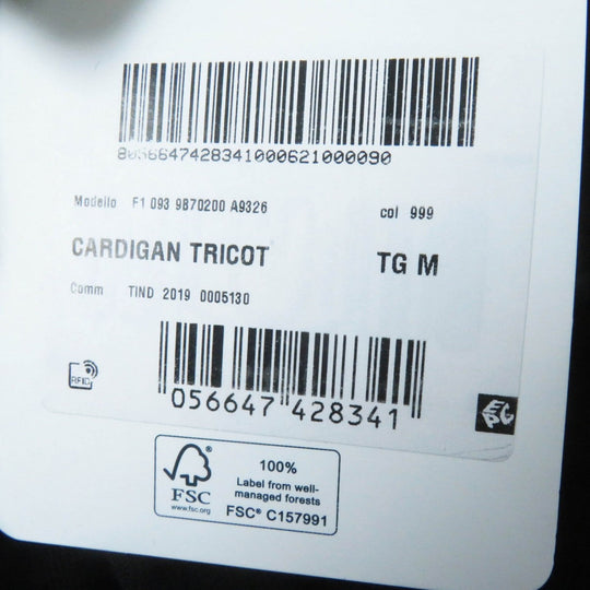 MONCLER cardigan Main: 100% wool black CARDIGAN Women M Used Authentic