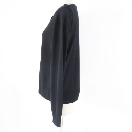 MONCLER cardigan Main: 100% wool black CARDIGAN Women M Used Authentic