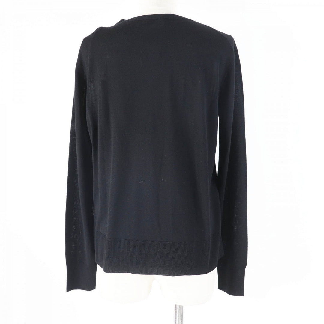 MONCLER cardigan Main: 100% wool black CARDIGAN Women M Used Authentic