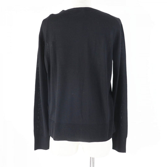 MONCLER cardigan Main: 100% wool black CARDIGAN Women M Used Authentic