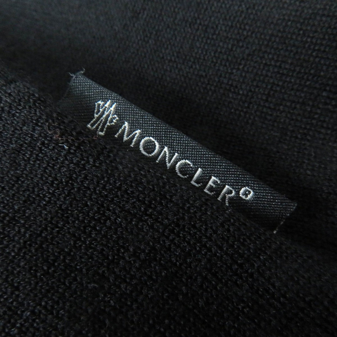 MONCLER cardigan Main: 100% wool black CARDIGAN Women M Used Authentic