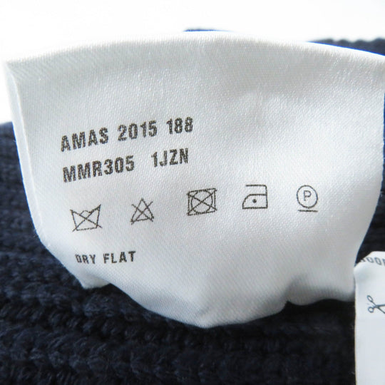MIUMIU knit Main: 100% virgin wool Navy Women 36 Used Authentic