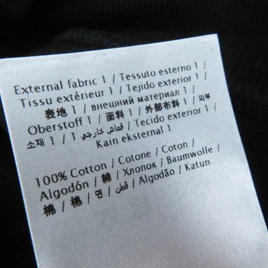 VALENTINO Hoodie XB3MF16C71R Outer: 100% cotton, Outer: 98% cotton, Outer: 2% polyurethane, Lining: 100% cotton black Women XS Used Authentic