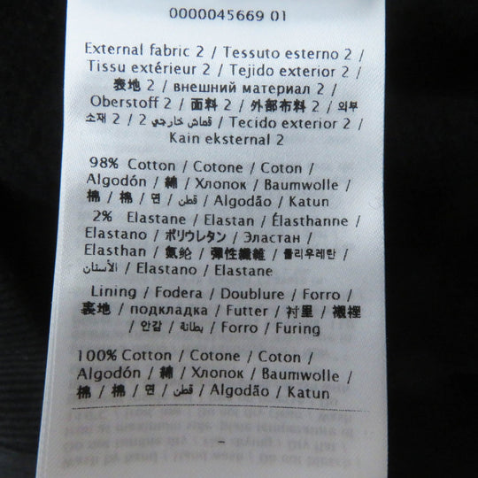 VALENTINO Hoodie XB3MF16C71R Outer: 100% cotton, Outer: 98% cotton, Outer: 2% polyurethane, Lining: 100% cotton black Women XS Used Authentic