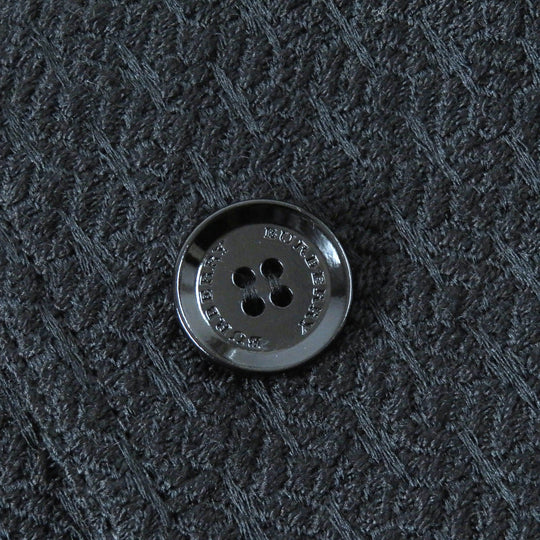 BURBERRY LONDON coat Outer material: 61% wool, Outer material: 26% polyester, Outer material: 9% acrylic, Outer material: 4% nylon, Part: 100% polyester black Women 38 Used Authentic