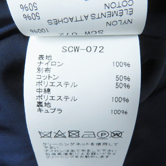 Sacai Best SCW-072 Outer: 100% nylon, Filling: 100% polyester, Lining: 100% cupra, Part: 50% cotton, Part: 50% polyester black Twill vest Women 1 Used Authentic