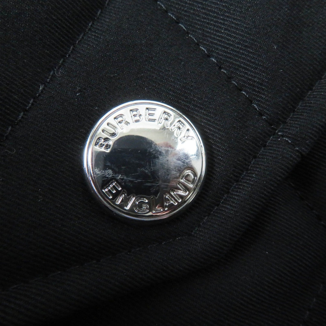 BURBERRY coat 8035506 Outer: 100% nylon, Part: 70% cotton, Part: 30% polyester, Part: 100% cotton, Filling: 100% polyester black Women XS Used Authentic