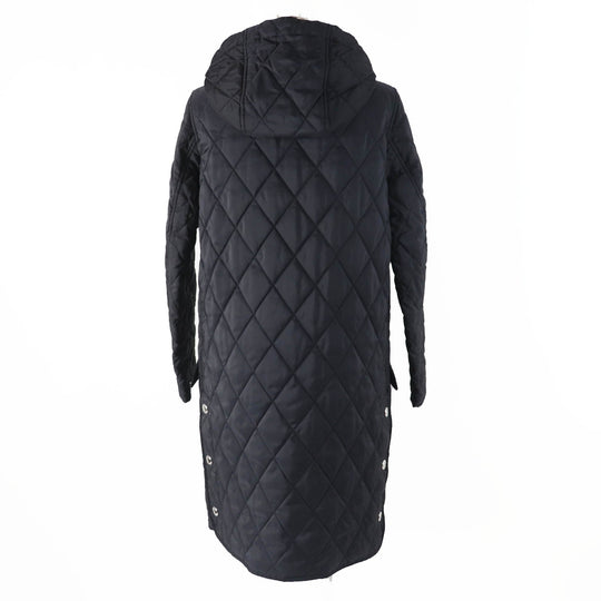 BURBERRY coat 8035506 Outer: 100% nylon, Part: 70% cotton, Part: 30% polyester, Part: 100% cotton, Filling: 100% polyester black Women XS Used Authentic