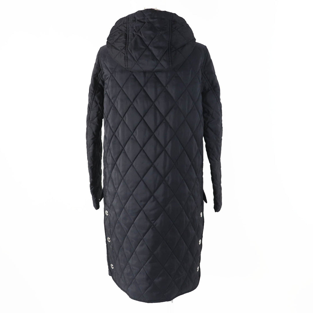 BURBERRY coat 8035506 Outer: 100% nylon, Part: 70% cotton, Part: 30% polyester, Part: 100% cotton, Filling: 100% polyester black Women XS Used Authentic