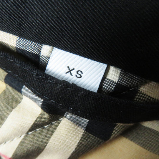 BURBERRY coat 8035506 Outer: 100% nylon, Part: 70% cotton, Part: 30% polyester, Part: 100% cotton, Filling: 100% polyester black Women XS Used Authentic