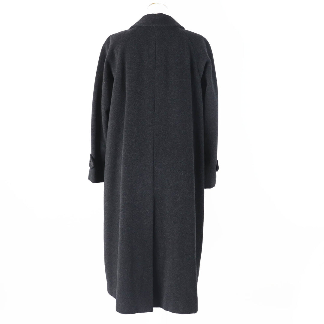 BURBERRY coat FTA69-911-06 Outer: 70% cashmere, Outer: 30% wool, Lining: cupra, Lining: polyester Charcoal gray Women Used Authentic