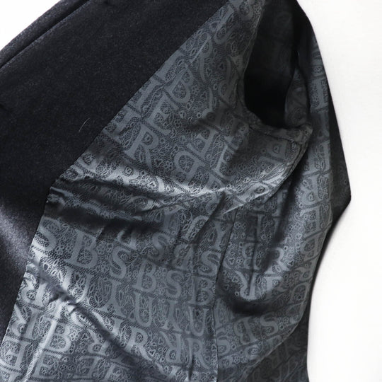 BURBERRY coat FTA69-911-06 Outer: 70% cashmere, Outer: 30% wool, Lining: cupra, Lining: polyester Charcoal gray Women Used Authentic