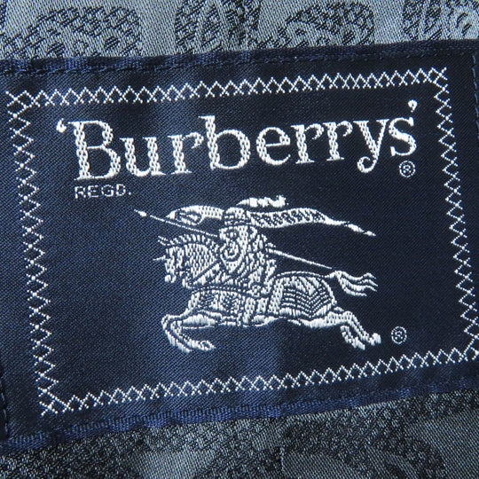 BURBERRY coat FTA69-911-06 Outer: 70% cashmere, Outer: 30% wool, Lining: cupra, Lining: polyester Charcoal gray Women Used Authentic