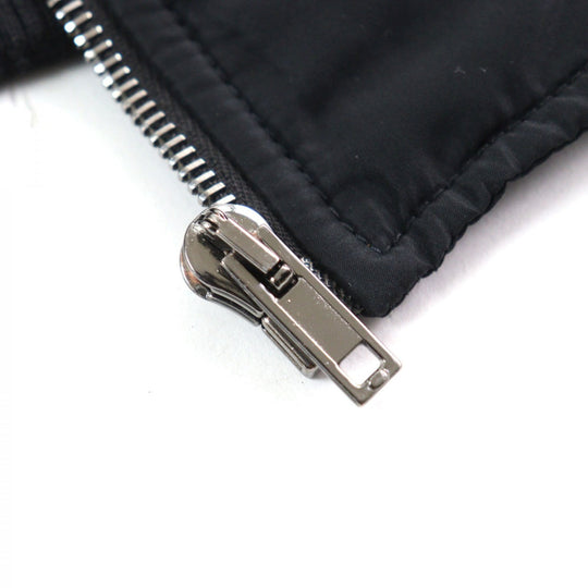 DOLCE&GABBANA Down jacket G9L23T Outer: 90% polyester, Outer: 5% wool, Outer: 5% acetate, Lining: 100% polyester, Filling: 95% feathers black mens 46 Used Authentic