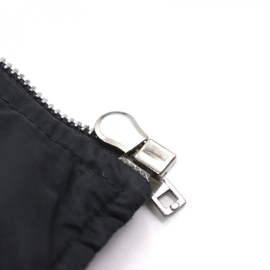 DOLCE&GABBANA Down jacket G9L23T Outer: 90% polyester, Outer: 5% wool, Outer: 5% acetate, Lining: 100% polyester, Filling: 95% feathers black mens 46 Used Authentic