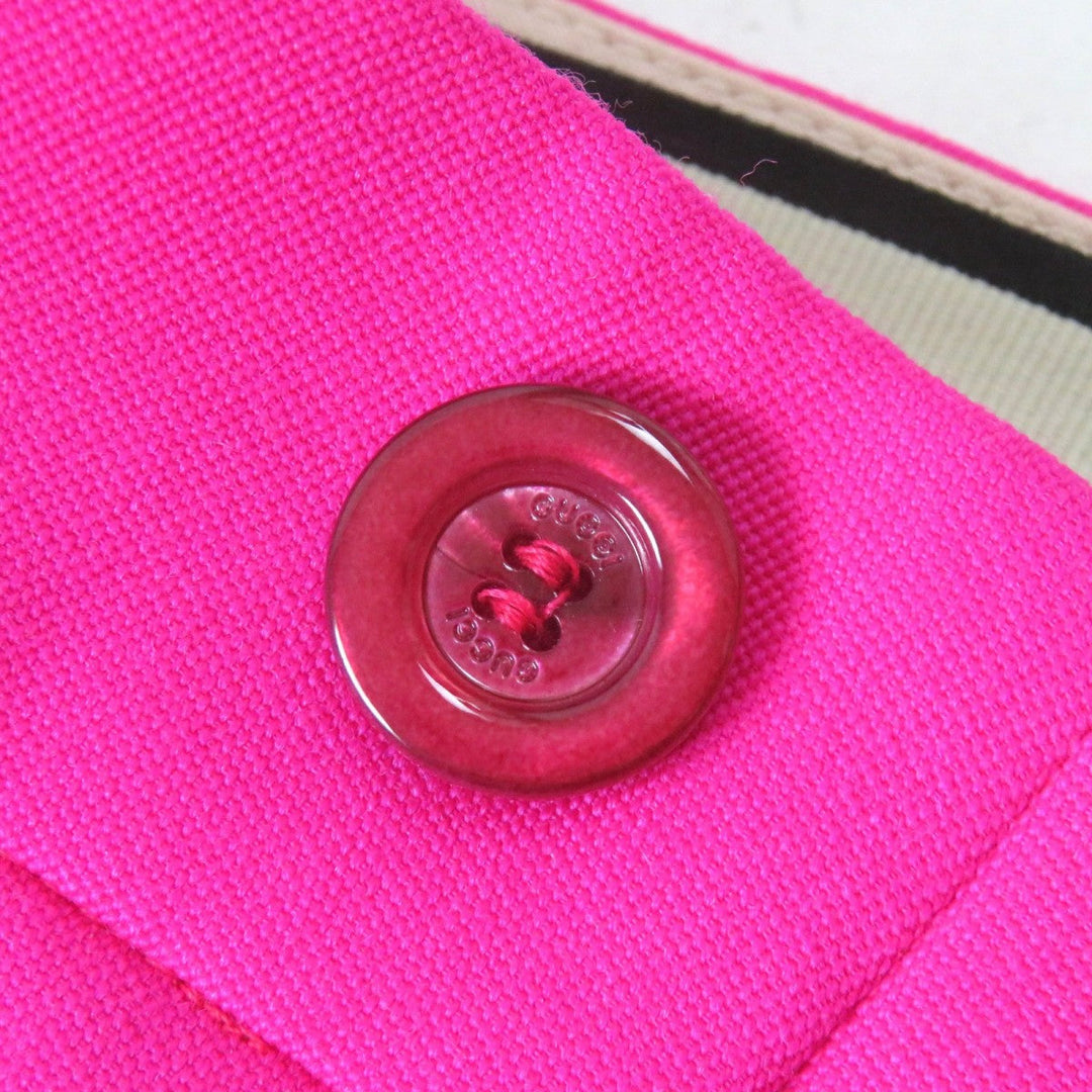 GUCCI Pants 560450 Main: 100% wool pink Women 36 Used Authentic