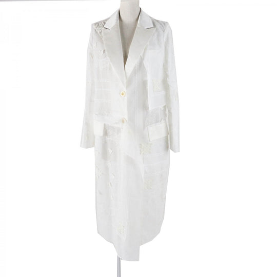Sacai coat 22-05999 cotton white 2