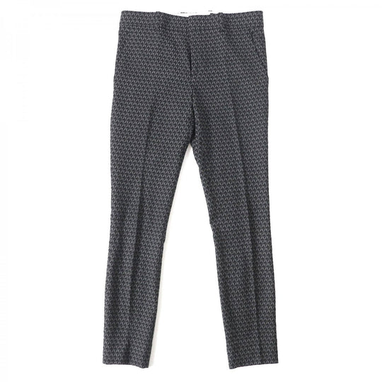 GUCCI Pants 367794 Outer: 55% wool, Outer: 44% rayon, Outer: 1% polyurethane, Lining: 67% rayon, Lining: 33% polyester Black Grey Women 38 Used Authentic