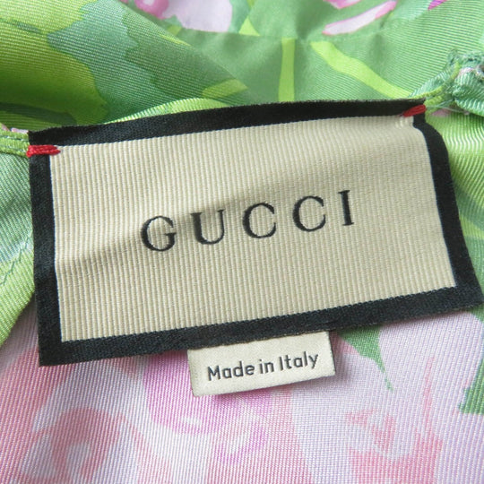 GUCCI one piece 648925 Main: 100% silk multicolor Women 36 Used Authentic