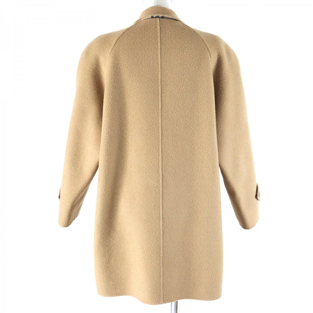BURBERRY coat Outer: 100% wool, lining: cupra beige Women Used Authentic