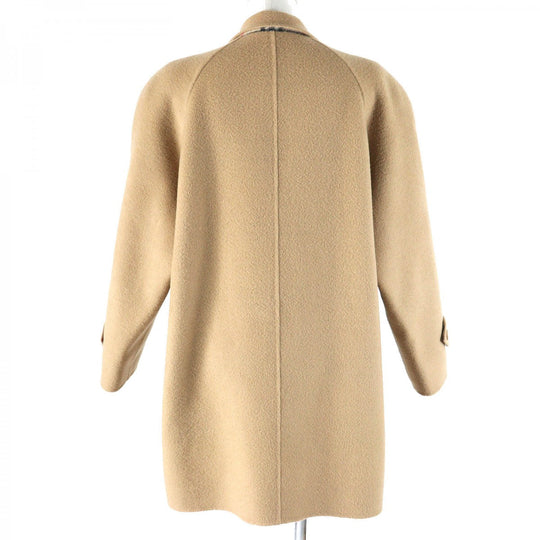 BURBERRY coat Outer: 100% wool, lining: cupra beige Women Used Authentic
