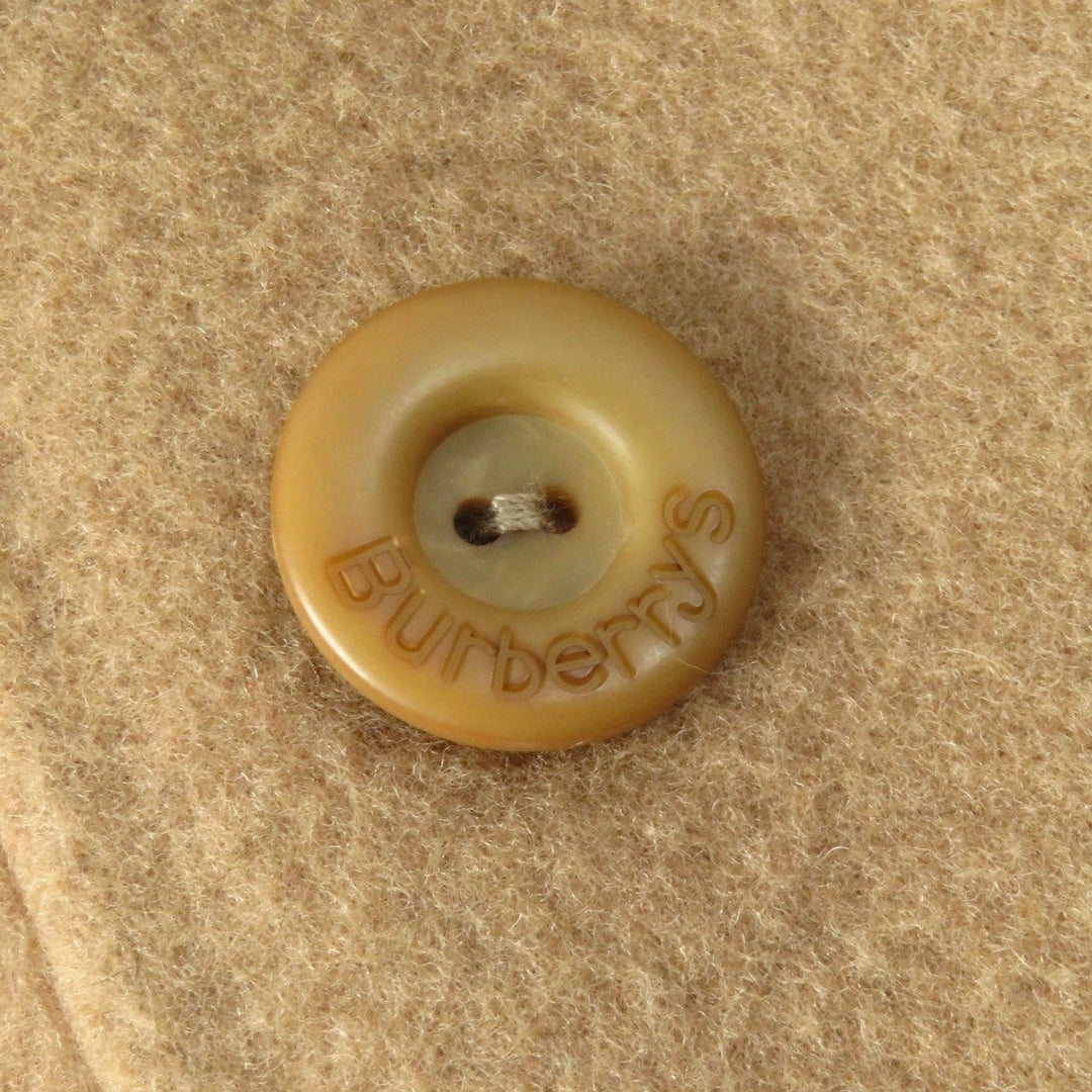 BURBERRY coat Outer: 100% wool, lining: cupra beige Women Used Authentic