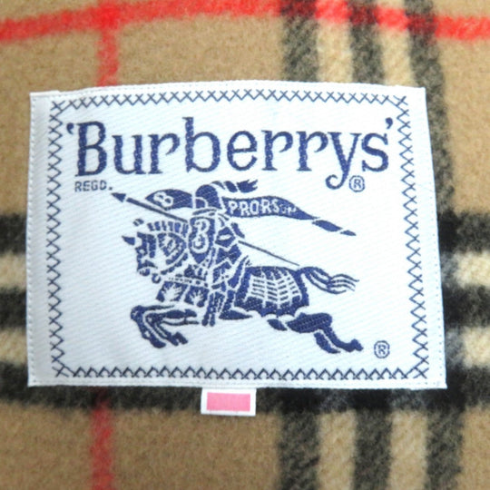 BURBERRY coat Outer: 100% wool, lining: cupra beige Women Used Authentic