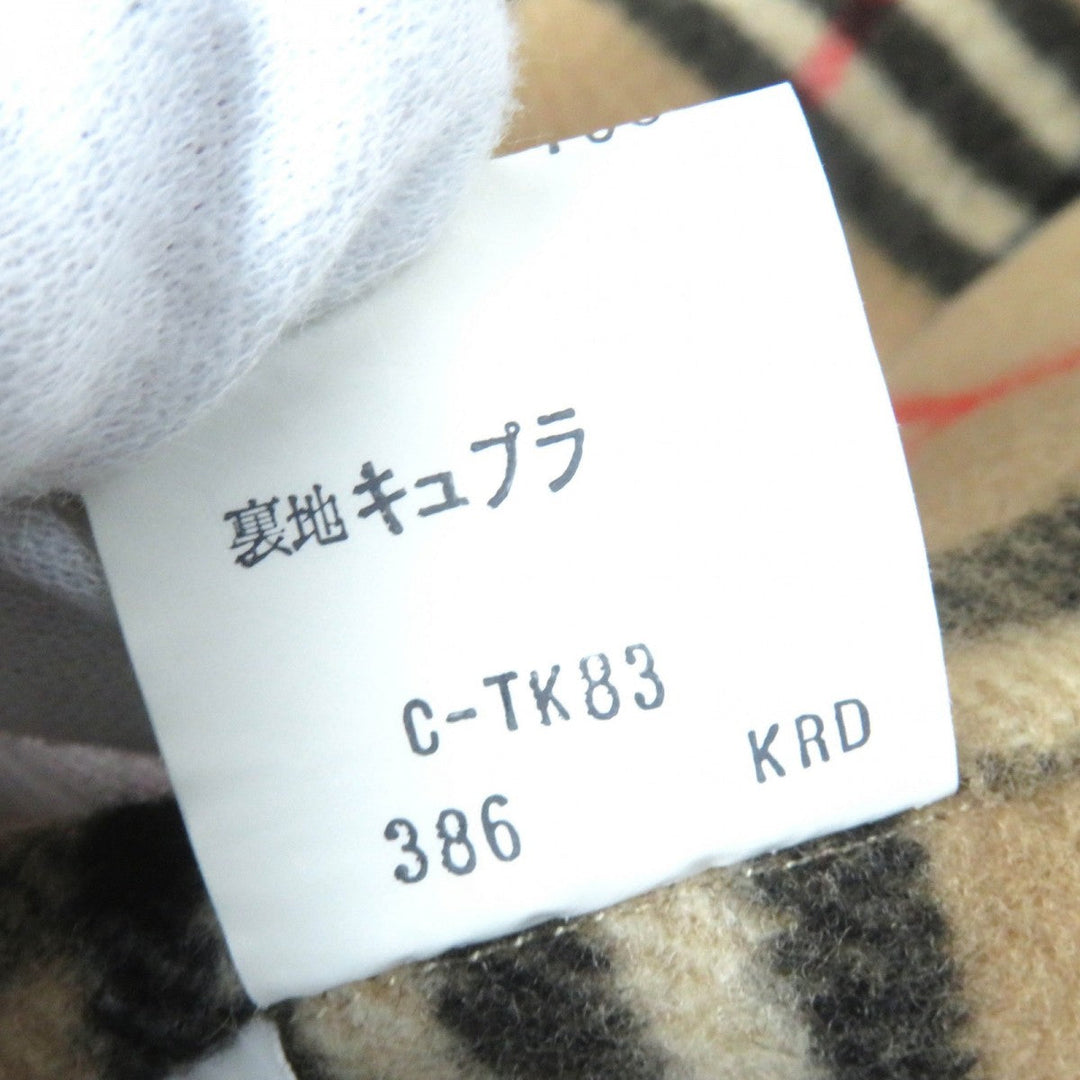 BURBERRY coat Outer: 100% wool, lining: cupra beige Women Used Authentic